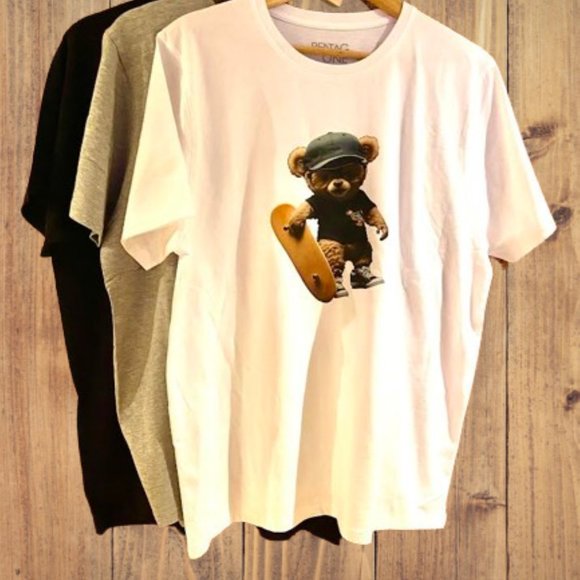 Bear Skate Mens Tee from Casa de Loca collections. $9.99 shipping discount - Picture 3 of 5